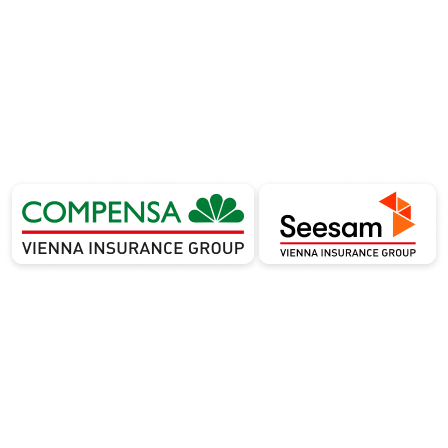 Compensa ir Seesam logotipas